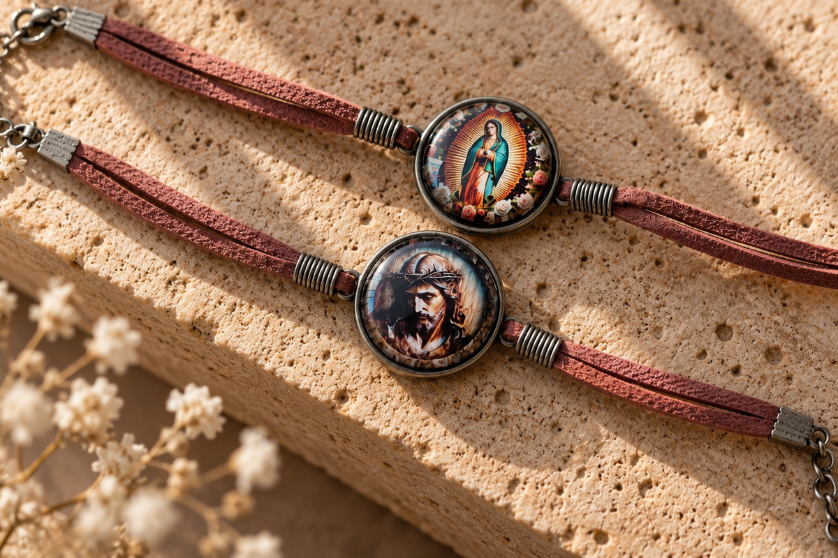 Set Pulseras Relicario