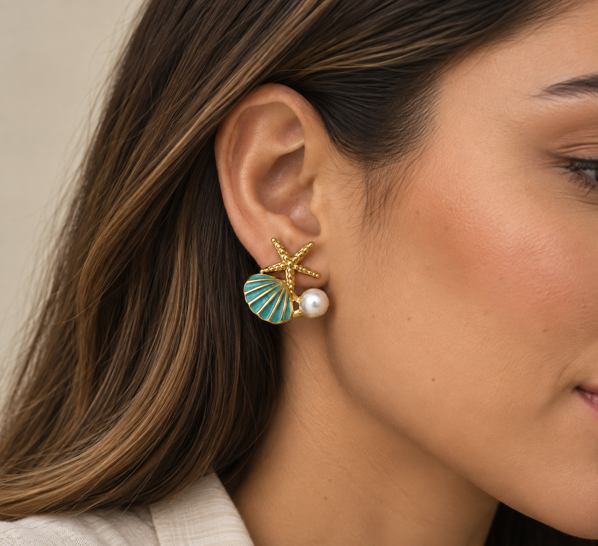 Aretes Estrella Marina