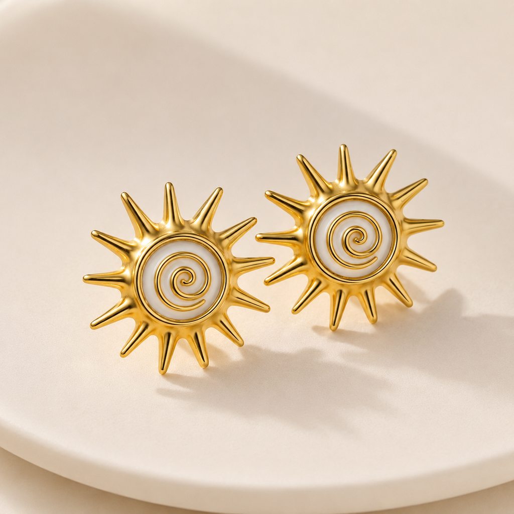 Aretes Solaris Dorados