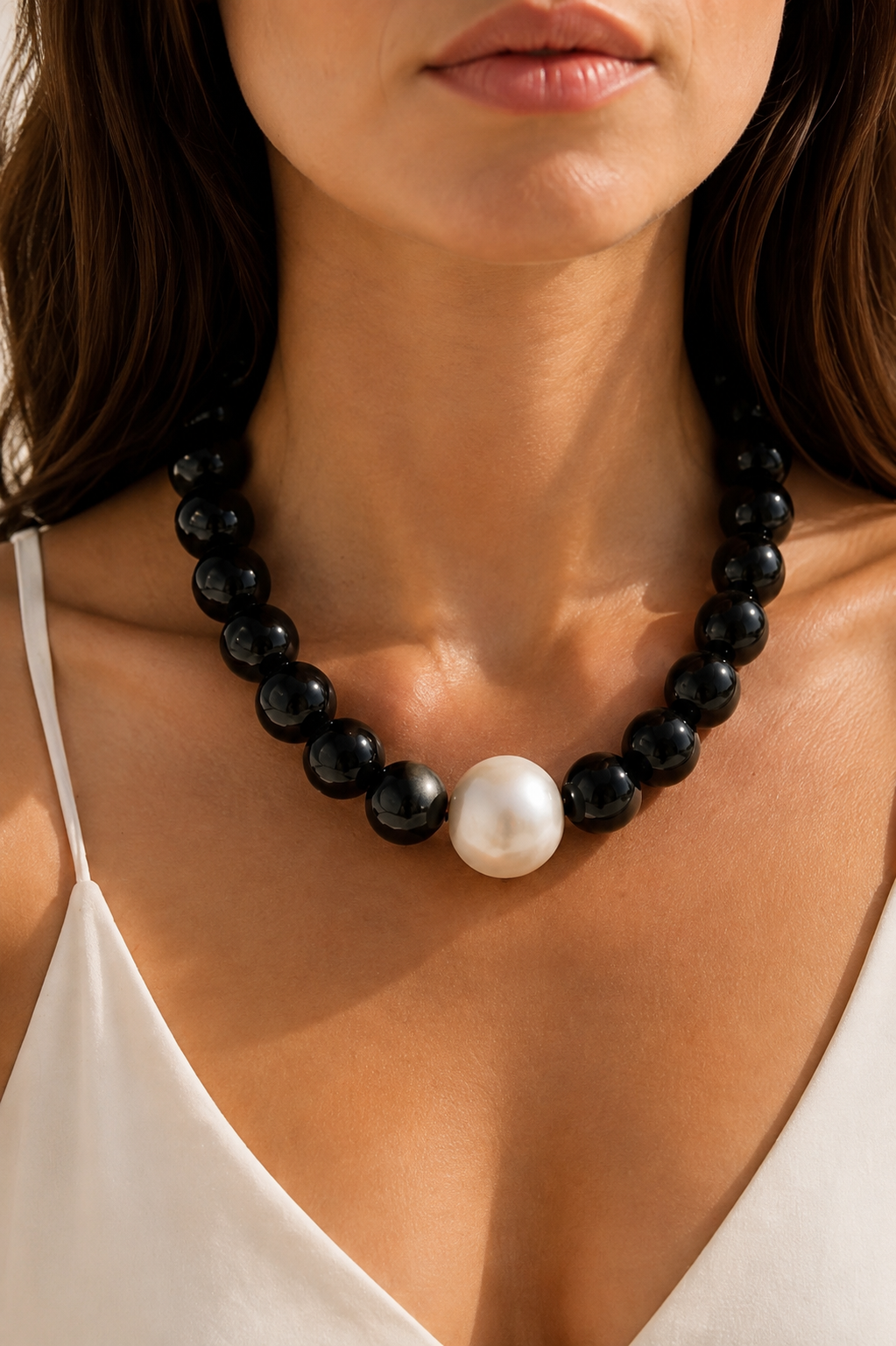 Collar Perlas Eclipse