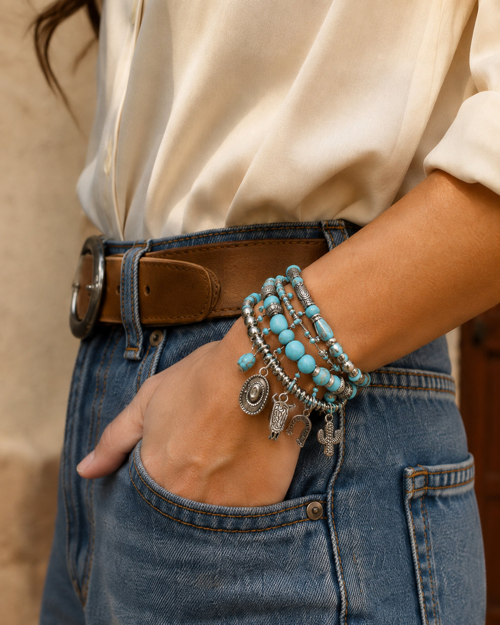 Pulsera Tierra Turquesa